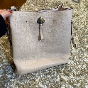 Kate Spade Tan Bucket Purse